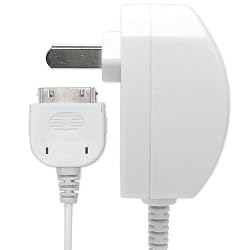 CTA Digital Rapid Travel Charger for iPod (White)