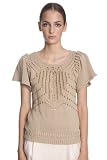 Review   / Flutter Sleeve Beaded Top