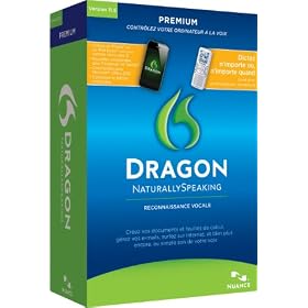 Dragon NaturallySpeaking Premium mobile v11.5 (enregistreur num�rique voicetracer 7655)