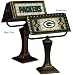 NFL Green Bay Packers Art-Glass Banker's Lamp