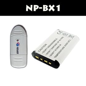 NP-BX1 Power2000 Battery for Sony DSC-RX100