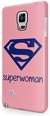 Superwoman Supergirl Pink Hard Plastic Samsung Galaxy Note 4 Phone Case Cover