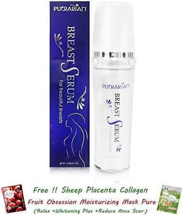 Puerarian Big Breast Bust Firming Enlarge Glowing Skin Care Serum 60ml[Get Free Tomato Facial Mask]