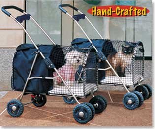 Kittywalk Fifth Avenue Pet Stroller, For Pets Up to 25 Pounds, Blue Kittywalk Fifth Avenue Pet Stroller, For Pets Up to 25 Pounds, Blue