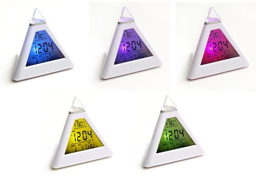 Digital-Wecker mit Farbwechsel LED