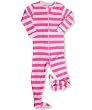 Leveret Footed Striped Pajama Sleeper 6M-3T (New Design, Fall '11)