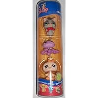 Littlest Pet Shop Halloween Friends - Spider #430, Owl #431, Sugar Glider #432
