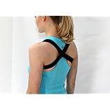 The 2 in 1 Posture Brace | Posturific Brace.com (Small, Black)