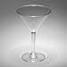 Classic 8 oz. Unbreakable Polycarbonate Plastic Martini Glasses