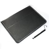 [Aftermarket Product] Yoobao Genuine Leather Executive Case Cover+Touch Screen Stylus For Apple iPad 2 New [Black]