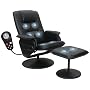 Comfort Products Relaxzen 8-Motor Massage Leisure Chair with Heat, Black