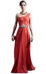 Sexy Crystals Applique Crystal Lace Beaded Chiffon/Taffeta/Tulle  Dress