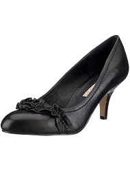 Buffalo London 107-1079-4 KID LEATHER BLACK 01 106533 Damen Pumps