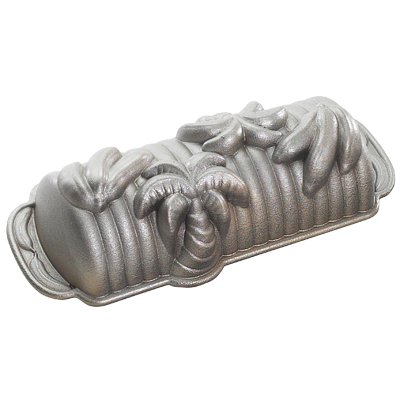 nordic wareâ® banana bread pan with vanilla bean cake mix