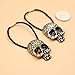 Cuhair(tm)2015 Girl Women Retro 2pcs Skull Hair Accessories Elastic Ties Plastic Hair Rope Fashion Hair Headband Ponytail Holders Hair Tie Assorted Hair Accessories
