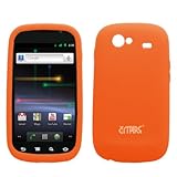 EMPIRE Orange Silicone Skin Cover Case for Sprint Google Samsung Nexus S 4G ....