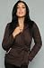 Obey The Siberia Quilted Wrap Jacket in Coffee,Winter Coats & Jackets for Women