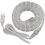 Westek RW48BCC 100W Clear 48-Feet White Rope Light Kit