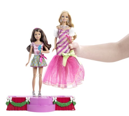 Imagen 3 de Mattel W2989 Barbie - Juego de muñecas cantantes y escenario