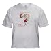 Gillian And Pamela Anderson, A Perfect Package - Adult Birch-Gray-T-Shirt 2XL