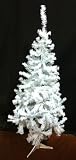 150cm (5ft) White Christmas Tree (350 Tips)