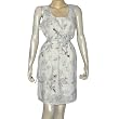 Floral Sun Dress Casual Tank Spaghetti Straps Flirty Cotton Fabric Size 22 (sds111a)