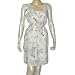 Floral Sun Dress Casual Tank Spaghetti Straps Flirty Cotton Fabric Size 22 (sds111a)