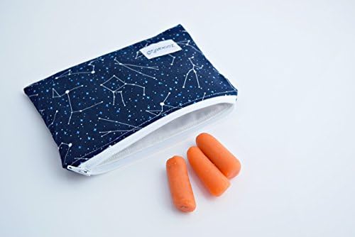 Wet Dry Bag, Zipper Pouch, Reusable Bag, Your Choice of Size - Gallon, Sandwich, or Snack Handmade by Zookaboo