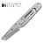 Columbia River Knife and Tool 5510 K.I.S.S. in the Dark 2.25-Inch Serrated Blade Knife, Gray