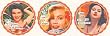 Conscience / Alleged / Special Needs Coaster Set by anne taintor