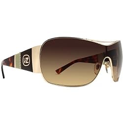 VonZipper Saffron Women's Race Wear Sunglasses - Gold Tortoise/Gradient