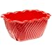 Carlisle 696805 Red 2.5 Lbs Tulip Deli Crock (Case of 6)