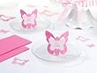 Set of 12 Butterfly Name Cards, Pink