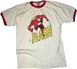 Run Flash Run -- The Flash Adult Ringer T-Shirt