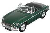 MGB in british racing green 1:76 scale from Oxford Diecast