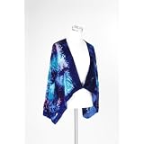 Silk Devore Short Evening Jacket
