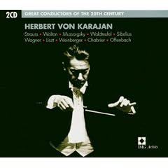 strauss, walton, mussorgsky, waldteufel, sibelius, wagner, liszt, weinberger...