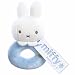 Toys : Miffy Loop Rattle Blue Plush