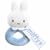 Miffy Loop Rattle Blue Plush