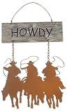 Outdoor Living : Ranch Collection Cowboys Howdy Sign