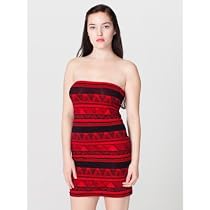 American Apparel Cotton Spandex Jersey Too-Short Tube Dress