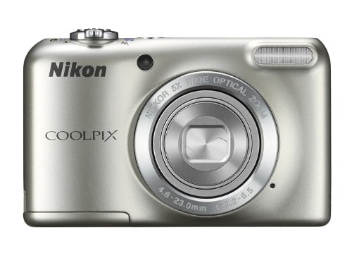 Nikon COOLPIX L27 Compact Digital Camera - Silver 