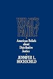 Whats Fair: American Beliefs about Distributive Justice
