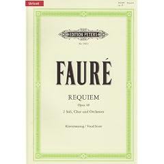 Messe de Requiem d-Moll op. 48: f�r Soli (Sopran- und Bariton-Solo), Chor und Orchester / Klavierauszug