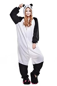 Newcosplay Polar Fleece Onesies Pajamas (S, Kungfu Panda)