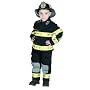 Medium (4/6)/Junior Firefighter Costume with Helmet