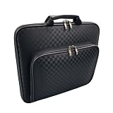 CaseCrown Double Memory Foam Pocket Case (Checkered) for 15 Inch Apple Macbook Laptop