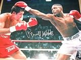 PERNELL WHITAKER AUTOGRAPHED BOXING 16X20 PHOTO VS OSCAR DELAHOYA (BOXING)