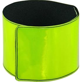 Helly-Bracelet Fluo Reflechissant - Securite Enfant - Fermeture Velcro