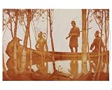 Last of the Mohicans Decorative Art Poster Print by Newell Convers Wyeth, 20×16